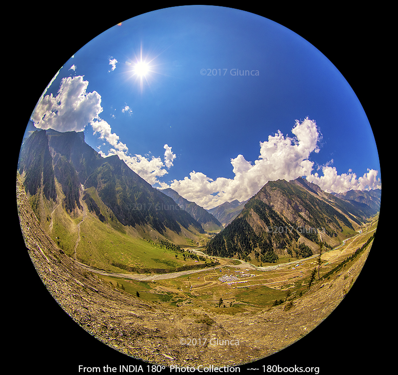 Image of The Himalayas and the winding Silk Road