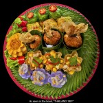 Royal Thai Cuisine Hors d'oeuvres, Bangkok, from the book, "THAILAND 180º".