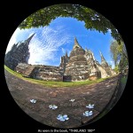 Wat Phra Si Sanphet, Ayutthaya, from the book, "THAILAND 180º"