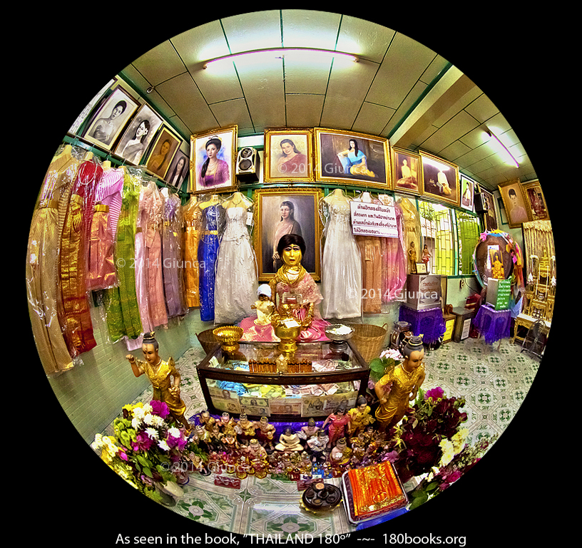 Image of Mae Nak Phra Khanong Shrine, Wat Mahbut in Bangkok, Thailand