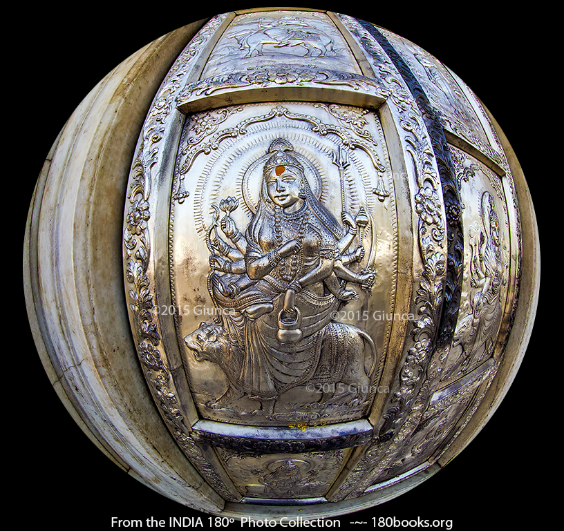 Image of the Door of the Durgiana Temple/ Silver Temple, in Punjab, India.