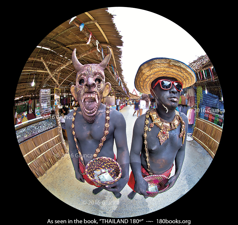 Image of Pret or Hungry Ghost at the 10th Lunar Month Festival, Nakhon Si Thammarat