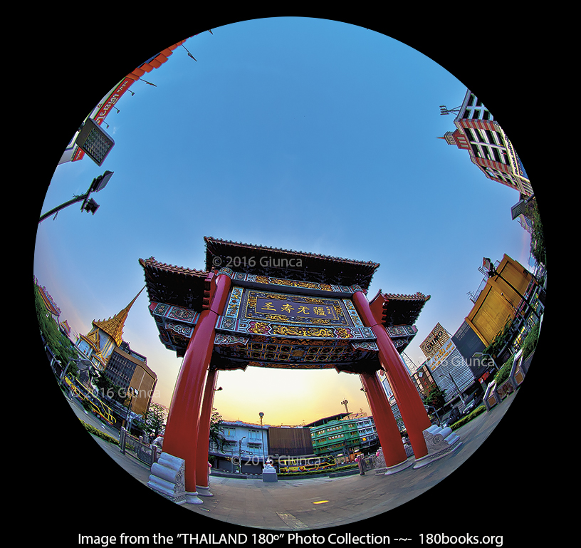 Image of Chinatown Gate on Yaowaraj Road, Bangkok