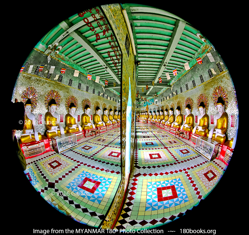 Image of the Sutaungpyei Pagoda in Myanmar