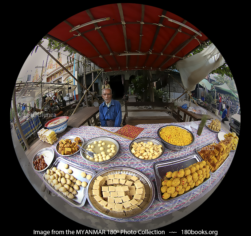 Image of Indian treats in Mandalay
