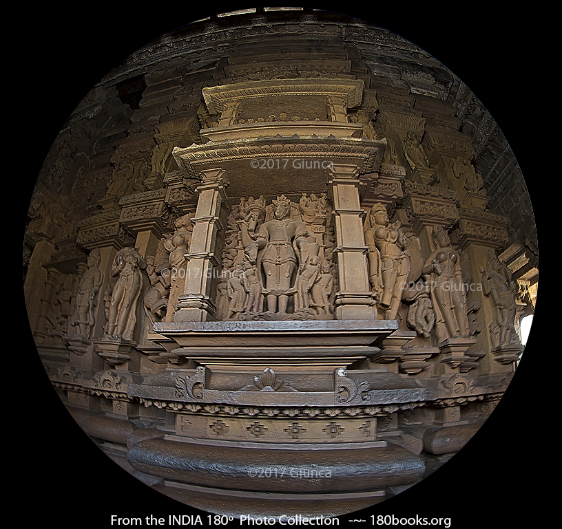 Image of A half-man and half-horse at the Khajuraho Group of Monuments, India