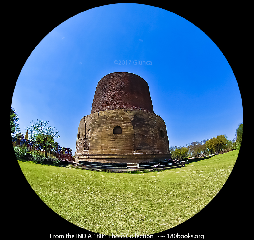 Image of Dhamek Stupa at Sarnath, Varanasi