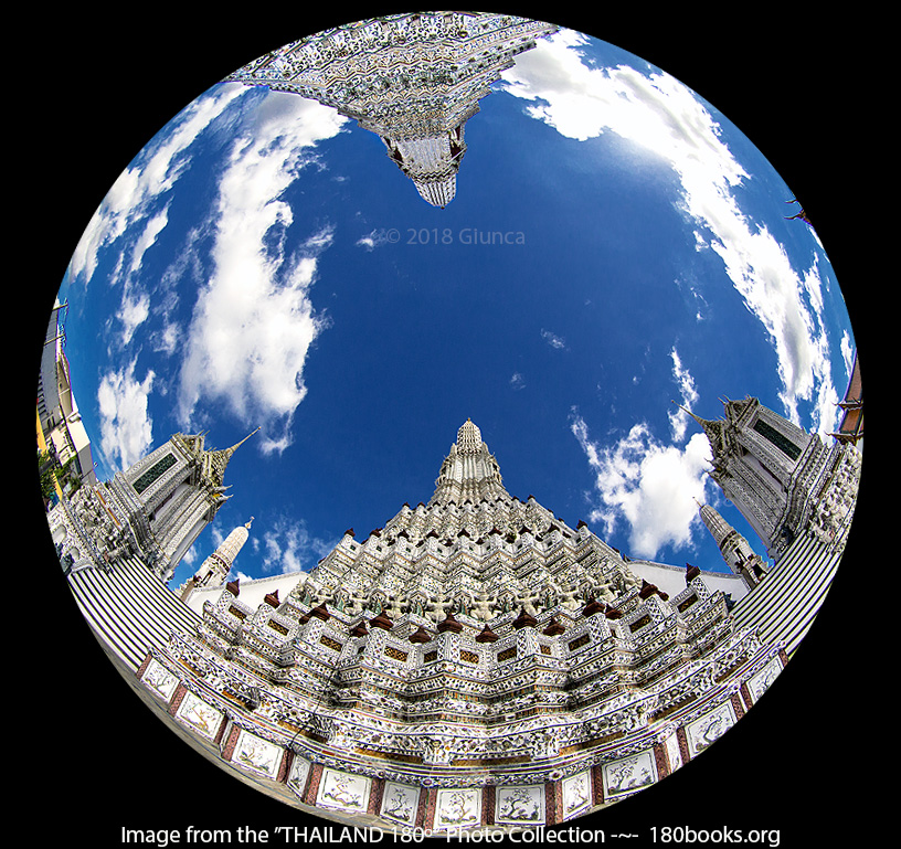 Image of Another view of the newly renovated Wat Arun aka Temple of The Dawn