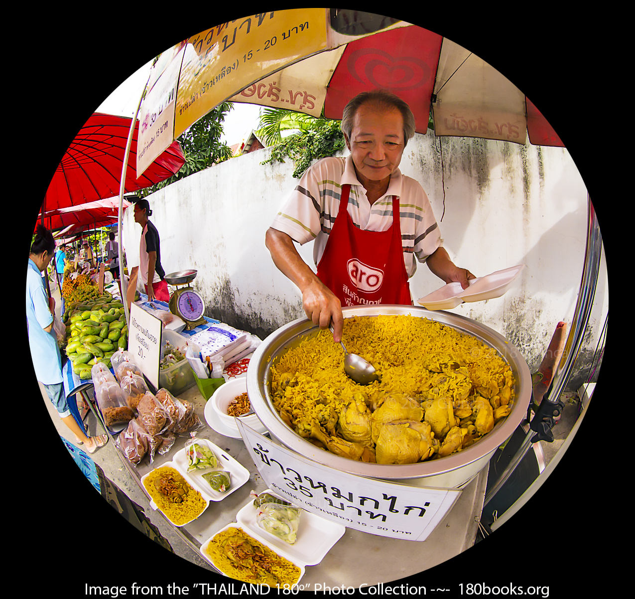 Image of Khao Mok Gai, AKA Thai Biryani Chicken