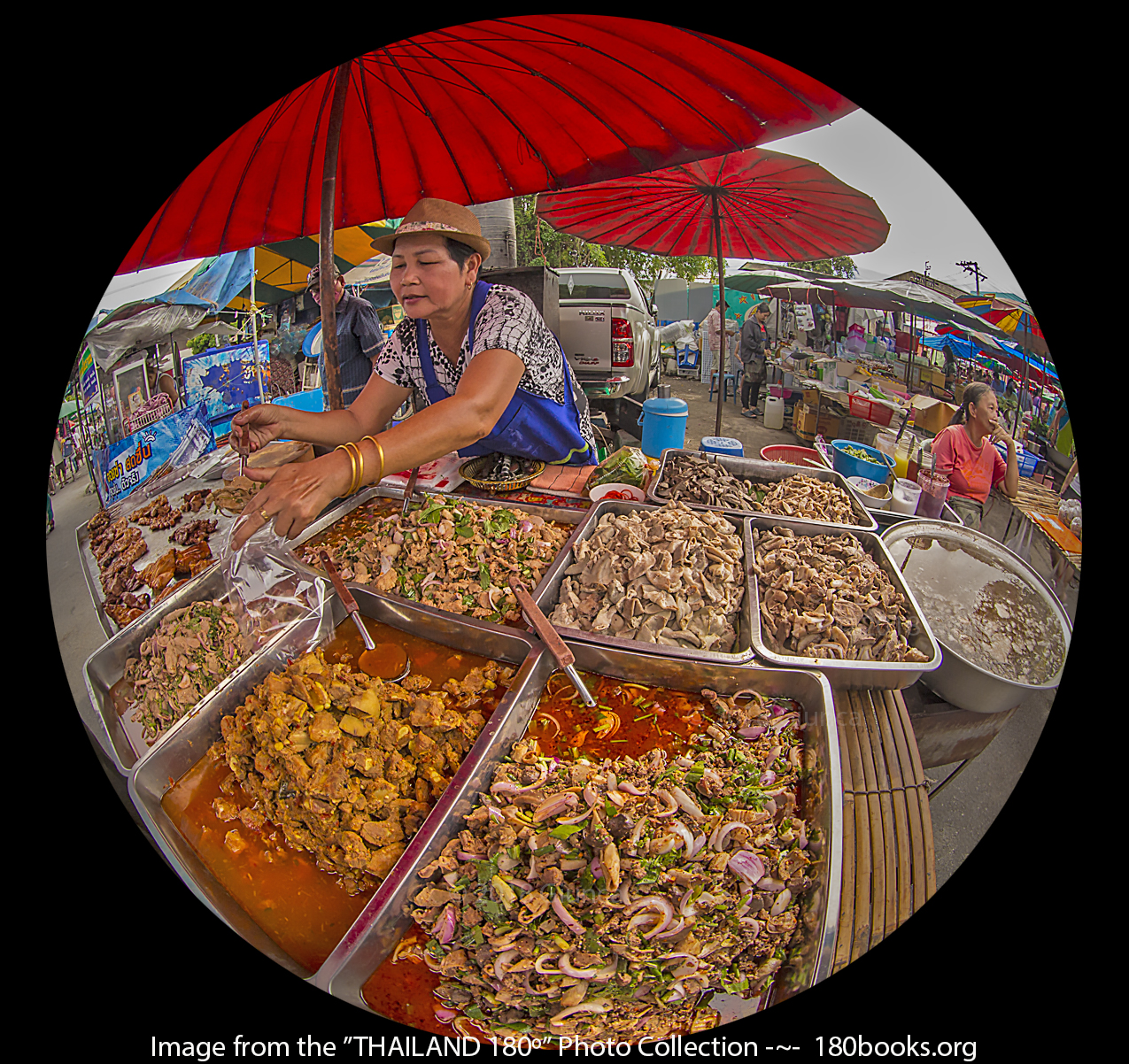 Image of Isaan food vendor