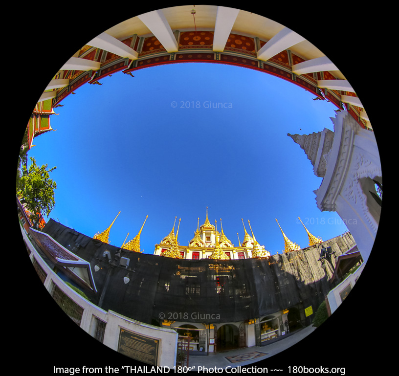 Image of Loha Prasat, AKA Wat Ratchanatdaram under renovation