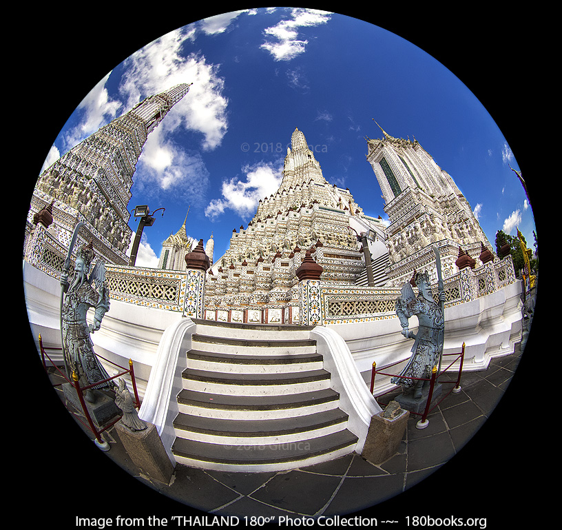 Image of The newly renovated Wat Arun aka Temple of The Dawn
