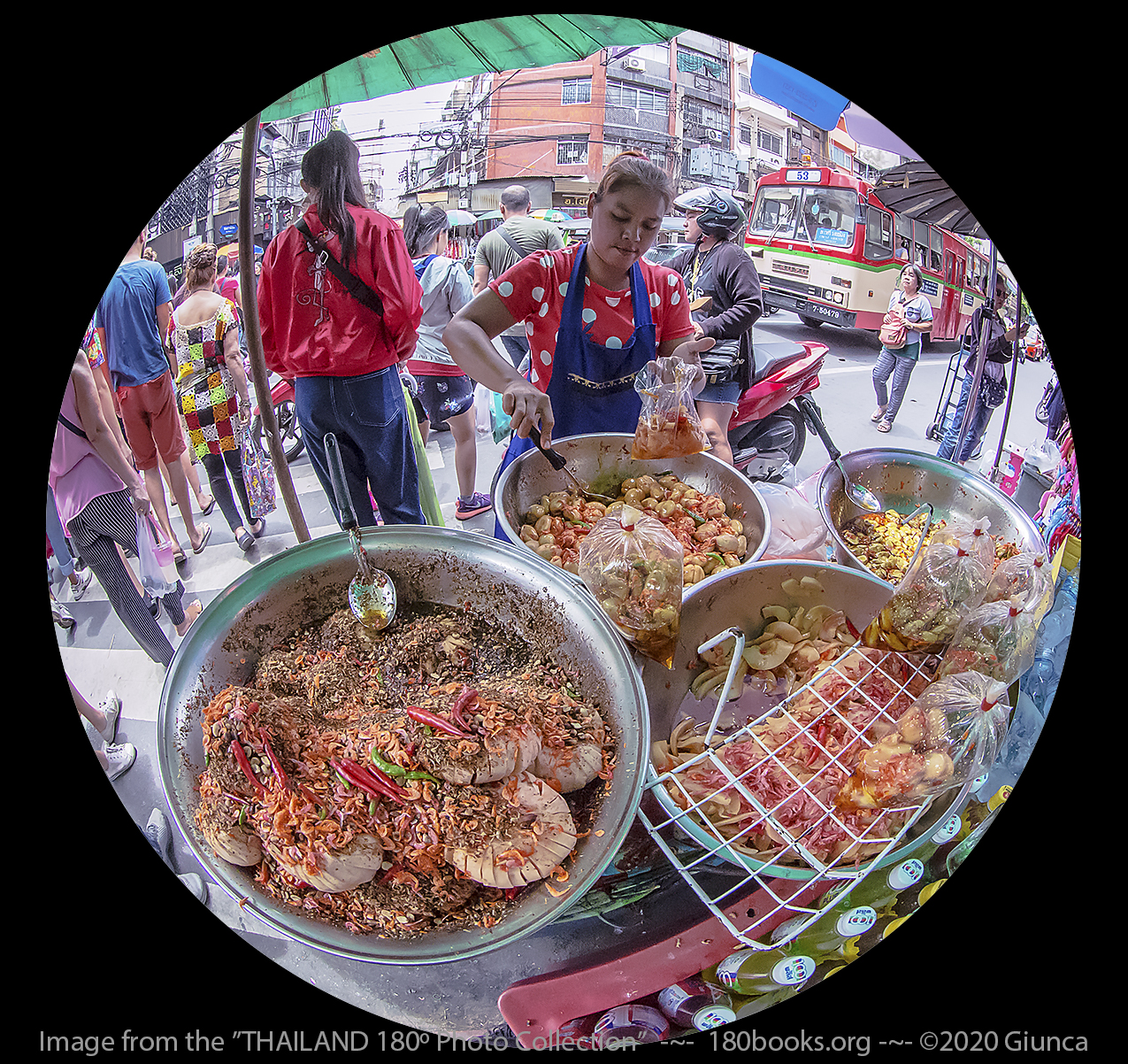 photo of street food vendor selling Santol Kraton Song Kreung