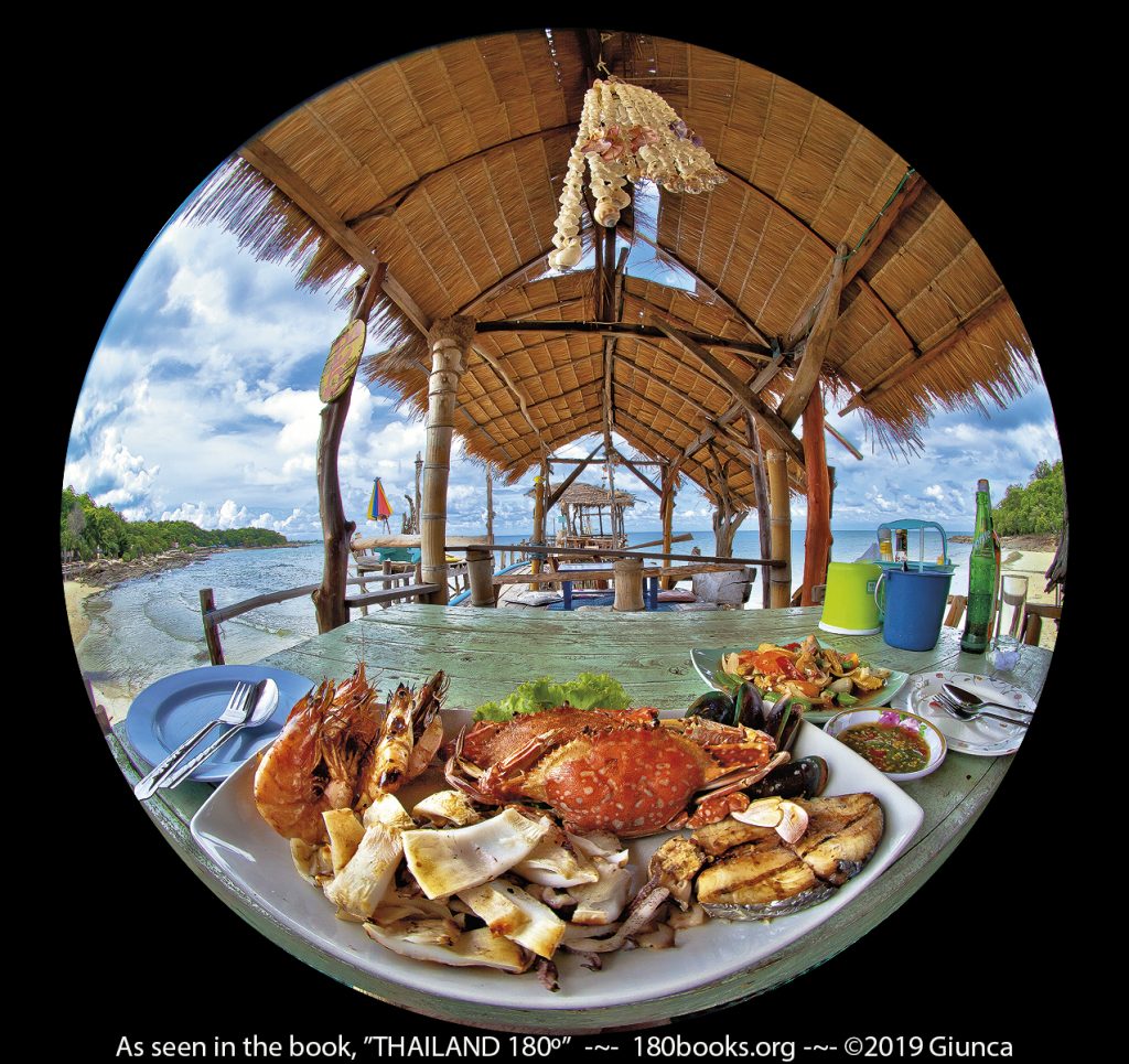 Seafood on the Pier in Koh Samet Thailand